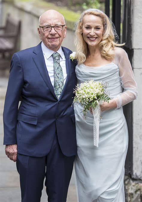 Jerry Hall S Wedding With Rupert Murdoch PHOTOS