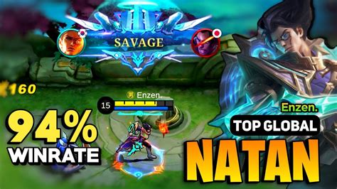 SAVAGE Natan Best Build 2023 Natan Top Global Gameplay By Enzen