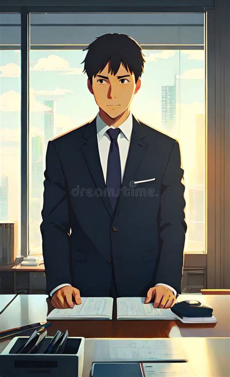 Anime Businessman Stock Illustrations Anime Businessman Stock