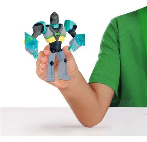 Boneco Ben 10 Articulado Armadura Omni Kix Diamante Sunny Loja De