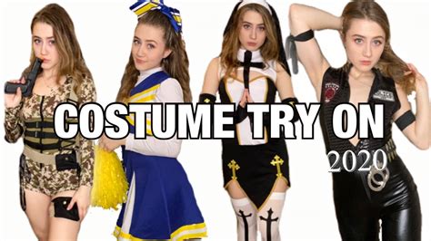 Naughty Sexy Halloween Costume Tryon Nun Soldier Cop And More Youtube