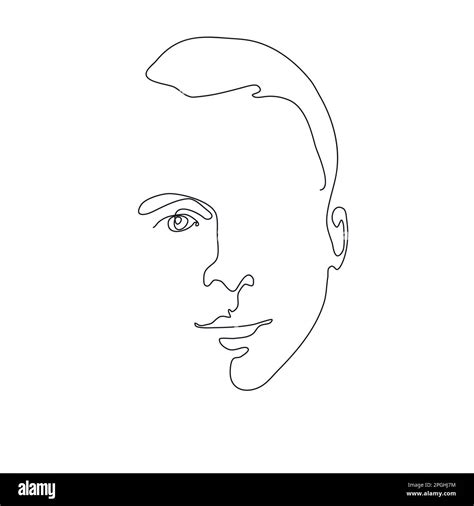 Man Outline Drawing