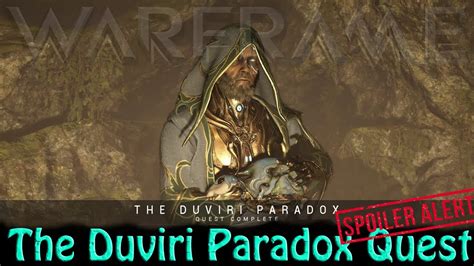 Warframe The Duviri Paradox Quest Youtube