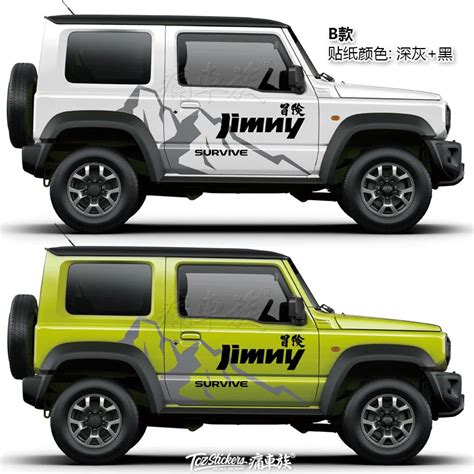 Car Stickers For Suzuki Jimny Decorative Modified Body Stickers Jimny