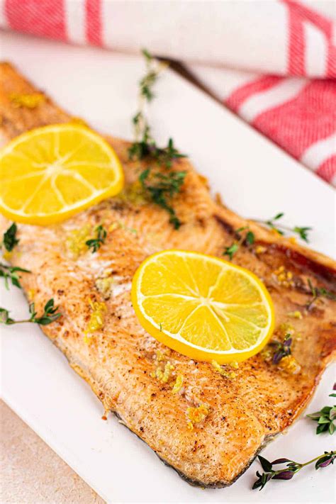 Oven Baked Trout Trout Fillet Recipe How To Bake Trout