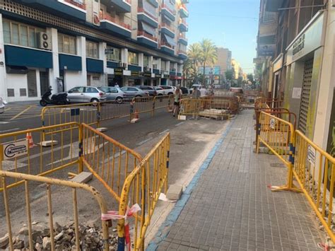 La Antigua Calle Jos Mar A Pem N De Elche Est En Obras Para Pasar A