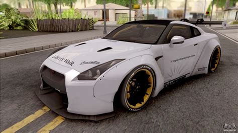 Nissan GT R R35 LB Walk für GTA San Andreas