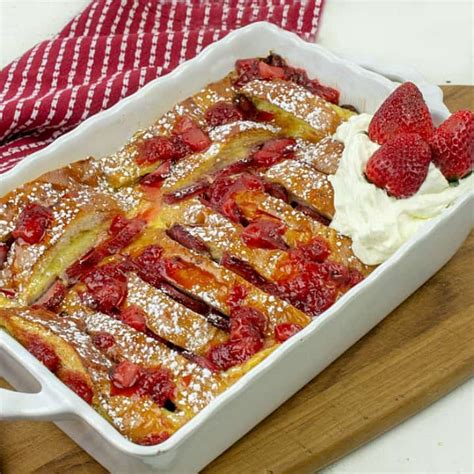 Oven Strawberry French Toast – Must Love Home