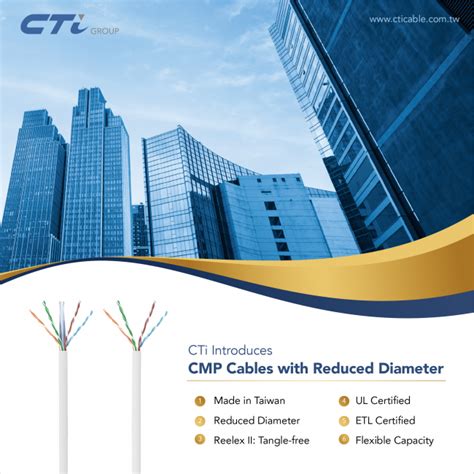 CTi Introduces CMP Cables With Reduced Diameter News CTi Wire Cable