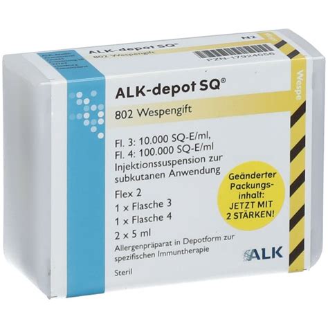 ALK Depot SQ 802 Wespengift Flex 2 2x5 Ml Mit Dem E Rezept Kaufen