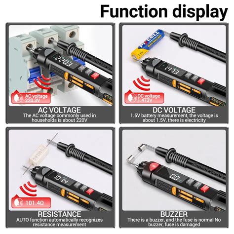 Aneng A Mini Pen Multimeter With Voice Broadcast Counts