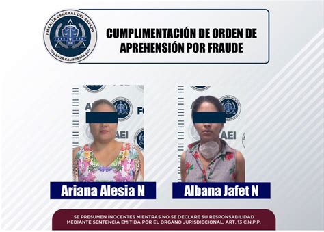 Capturan Agentes Estatales De Investigación A Dos Mujeres Por El Delito De Fraude