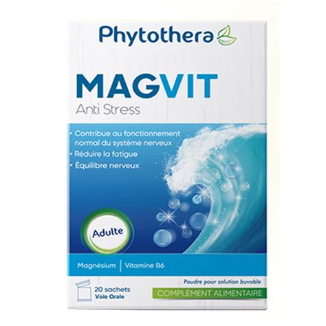 Phytoth Ra Magnesium Magvit Gelules Mapara Tunisie