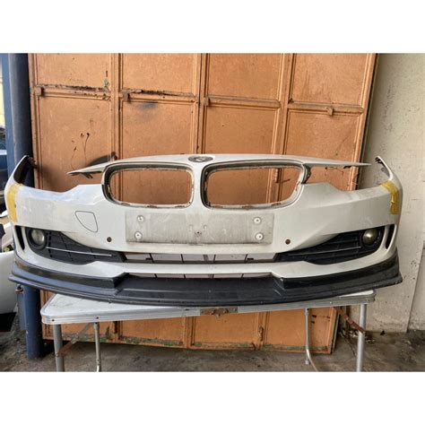 Bmw F30 3 Series Front Bumper Depan Original 2nd Hand Used Condition Without Grille Shopee