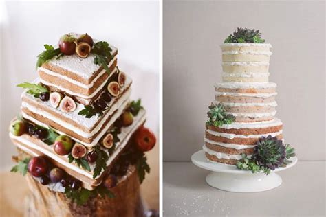 Chocoas Tendencia En Tartas Nupciales Naked Cakes