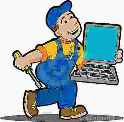 computer repair man clipart - Clip Art Library