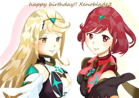 Xenoblade 2 Anniversary Art Gallery