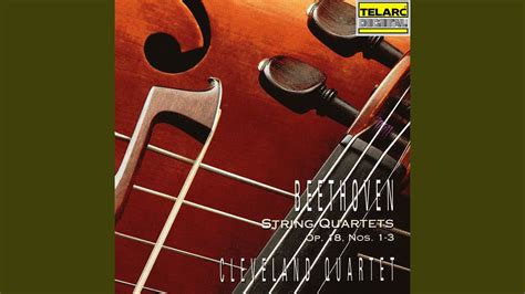 Beethoven Beethoven String Quartet No 1 In F Major Op 18 No 1 I