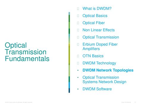 PPT Optical Transmission Fundamentals Exploring DWDM Technology