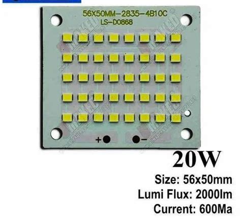 Aluminium 50W Flood Light MCPCB With High Lumen Single Min Hole Size