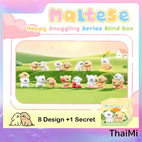 maltese happy snuggling series