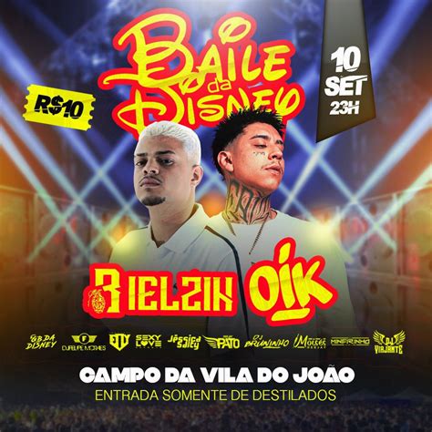 BAILE DA DISNEY OFICIAL on Twitter PRÓXIMO SÁBADO DIA 10 DE