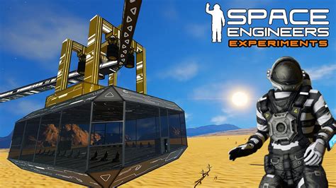 Space Engineers Experiments Making A Gondola Lift YouTube