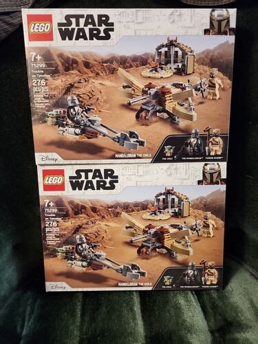 Lot Of X Lego Star Wars Trouble On Tatooine Mandalorian