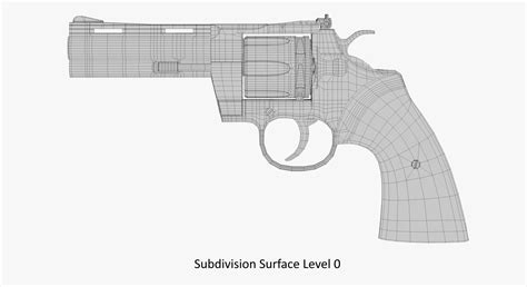 Colt python 2020 4 3D model - TurboSquid 1512021