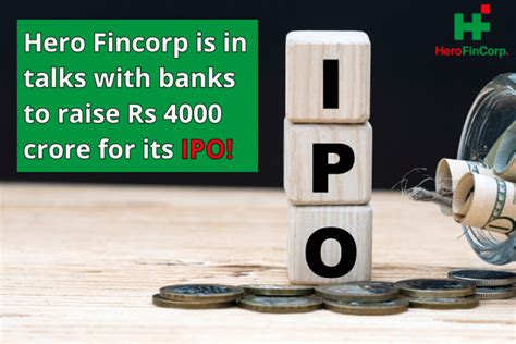 Hero Fincorp To Raise Rs 4 000 Crore Its IPO With I Banks