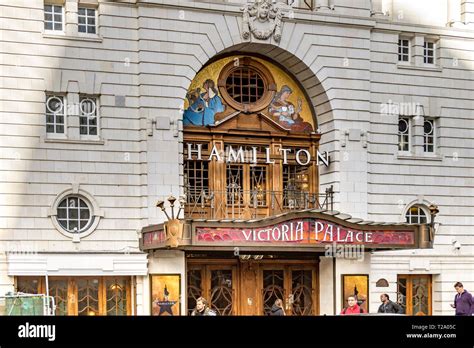 The exterior of Victoria Palace Theatre in West End theatre in Victoria ...