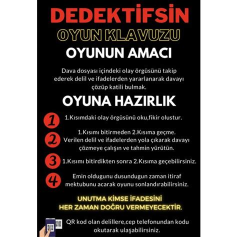 Dedektifsin Cinayet Zme Dedektif Oyunu Havuz Davas Fiyat