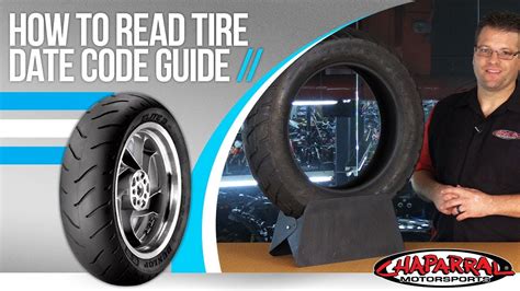 How To Read Tire Date Code Guide Youtube