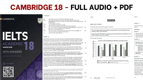 Cambridge IELTS 18 Tải ngay bản full audio pdf mới nhất