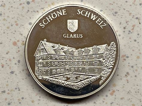 Medaille Sch Ne Schweiz Glarus Silber Kaufen Auf Ricardo