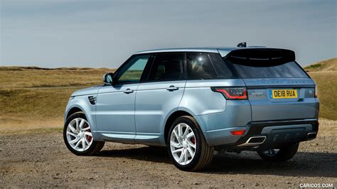 2019 Range Rover Sport P400e HSE Plug In Hybrid Rear Three Quarter