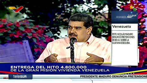 Reporte 360º 08 12 Pdte Maduro Denunció Interés De Ee Uu Sobre La