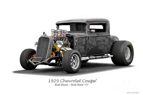 1929 Chevrolet Coupe Rat Here Rat Now I Photograph By Dave Koontz Fine Art America