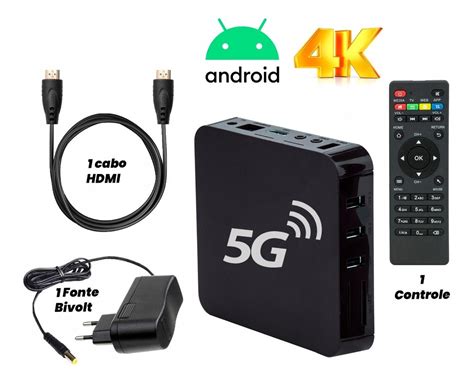 Aparelho K Adaptador Smart Tv Box Transforme Tv Em Smarttv Frete Gr Tis