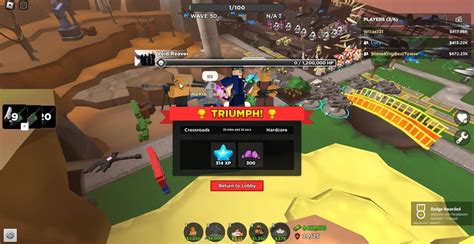 My First Hardcore Win R Tds Roblox