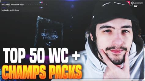 TOP 50 HUT CHAMPS WC ULTIMATE PACK OPENING HUNT FOR TEAM OF THE YEAR