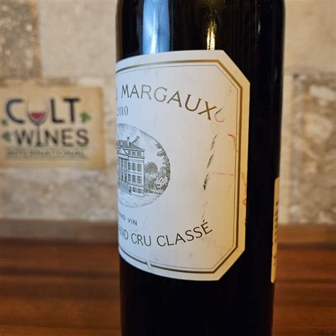 2010 Chateau Margaux, Margaux [Marked Label, JS-100pts, RP-99pts] – Cult Wines International