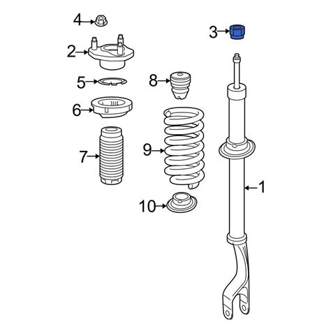 Mercedes Benz Oe Suspension Shock Absorber Nut