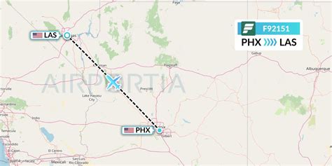 F92151 Flight Status Frontier Airlines: Phoenix to Las Vegas (FFT2151)