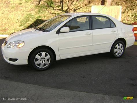 2008 Super White Toyota Corolla LE 23654419 Photo 6 GTCarLot