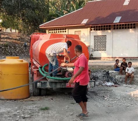 BPBD Nagekeo Gandeng NGO Salurkan Bantuan Air Bersih Pemerintah