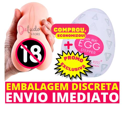 Masturbador Masculino Realistico Lábios Pequenos Rosados Egg Ovo