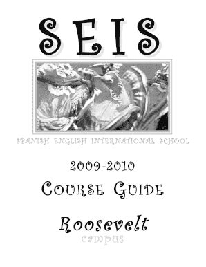 Fillable Online Pps K12 Or SEIS Course Guide Portland Public Schools