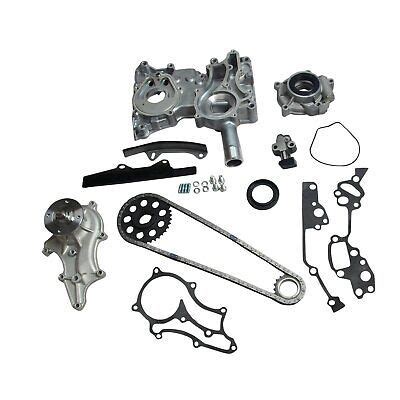 Ebay For Toyota L Timing Chain Kit Cover Oil Water