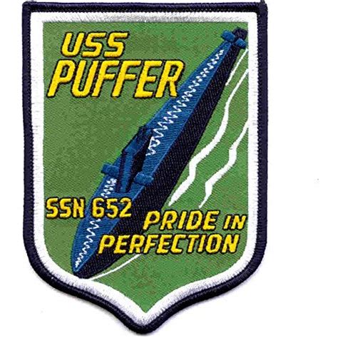 Ssn 652 Uss Puffer Patch Home And Kitchen